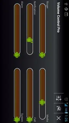 Volume Control android App screenshot 0