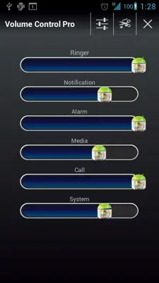 Volume Control android App screenshot 6