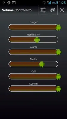 Volume Control android App screenshot 7